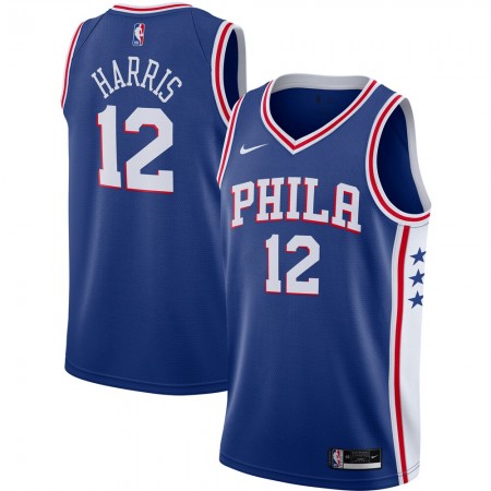 Herren NBA Philadelphia 76ers Trikot Tobias Harris 12 Nike 2020-2021 Icon Edition Swingman